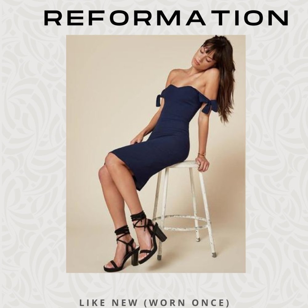 Reformation Midi Dress (Like NEW, WORN ONCE)